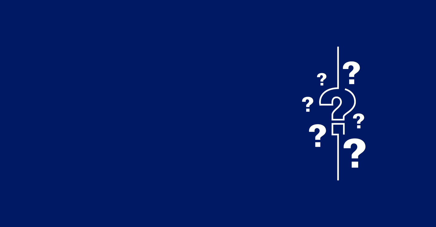 FAQ banner